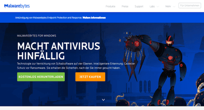 Malwarebytes Bewertung